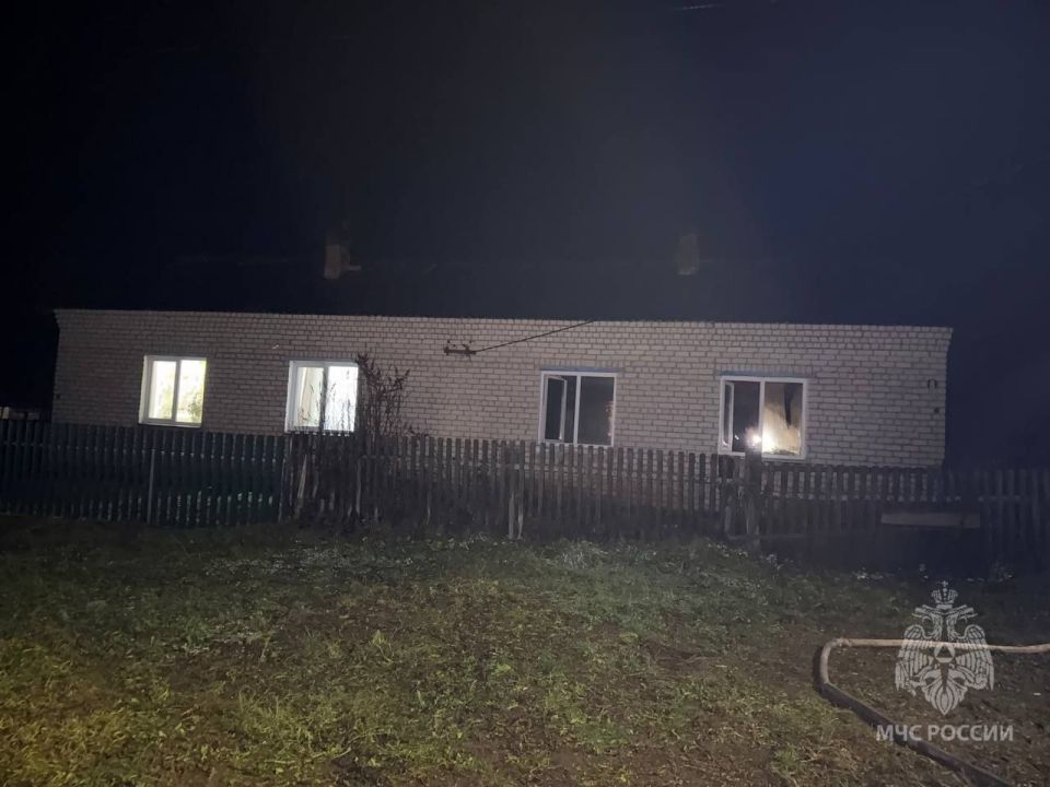 Фото с места пожара