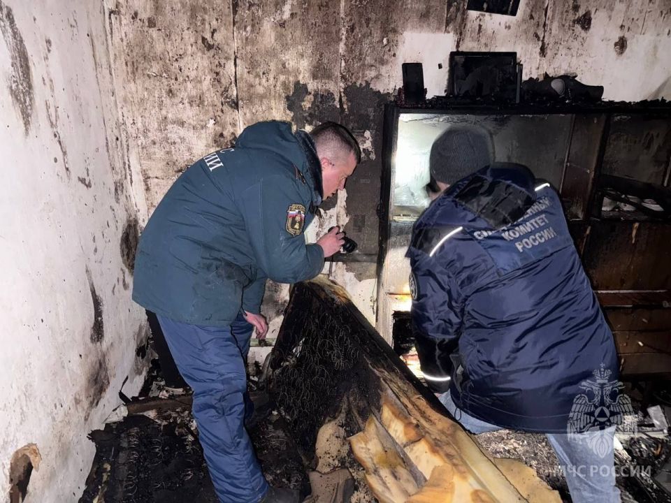 Работа специалистов на месте трагедии