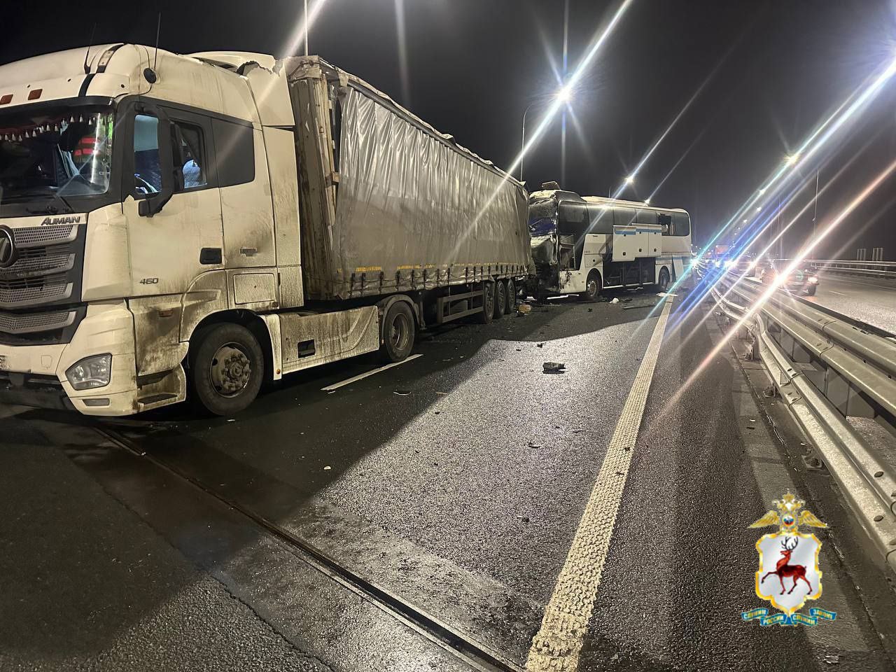 В Арзамасе возбуждено уголовное дело по факту ДТП с участием автобусов и большегрузов