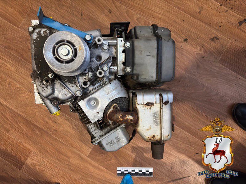 Молодые люди украли двигатель в Перевозском округе Молодые люди украли двигатель в Перевозском округе