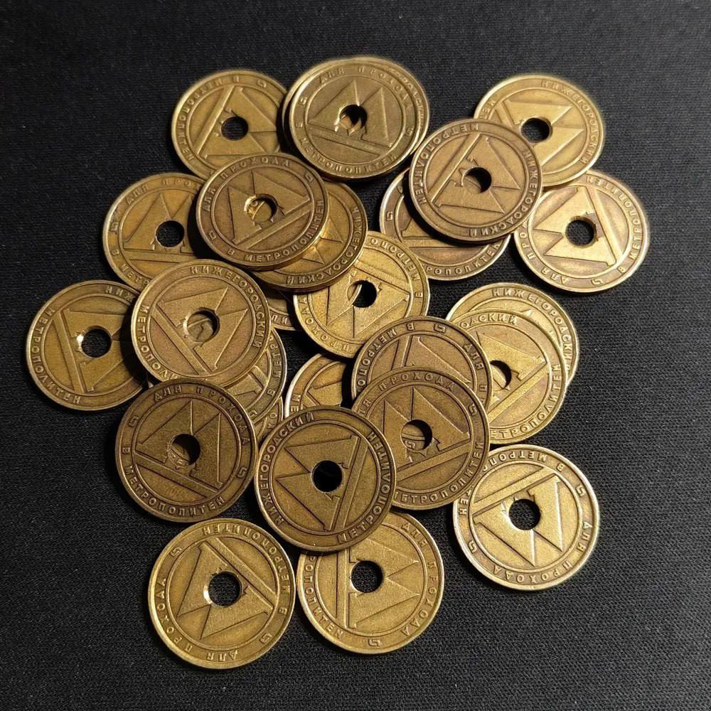 Жетоны перестанут использоваться в нижегородском метро с 1 января 2026 года