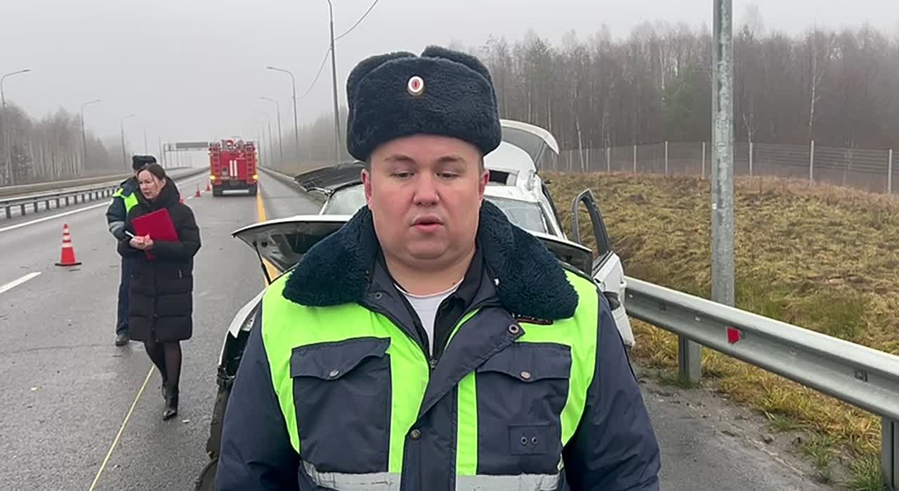 Подробности ДТП, произошедшего 05.12.2025 года в 08.10 в Навашинском районе, в результате которого 1 человек погиб, 4 ранено, 2 из них дети