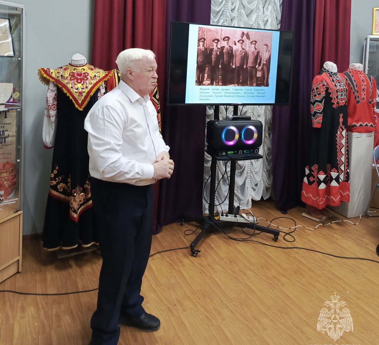 Презентация книги ветерана пожарной охраны «Желаю счастья»