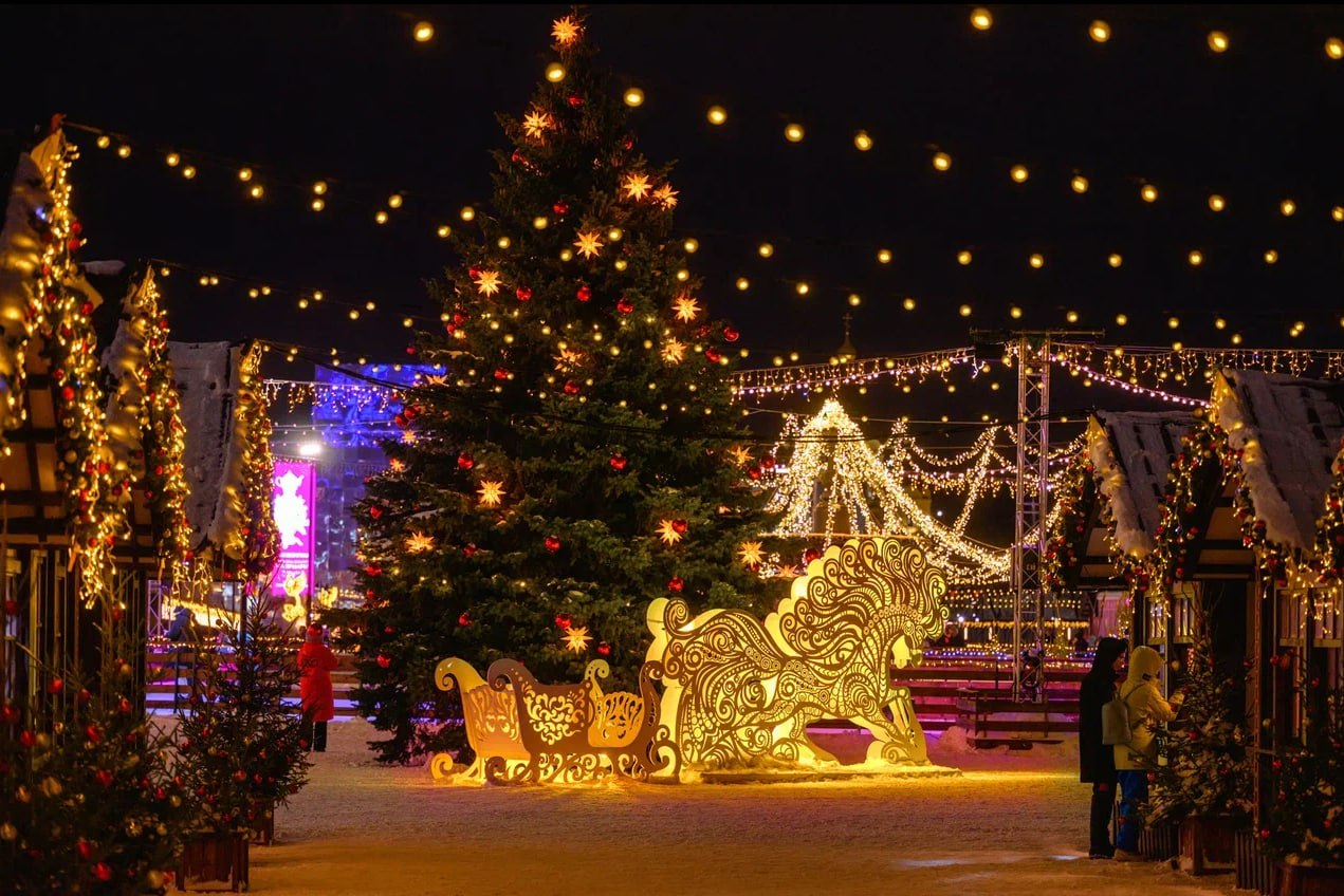 Новогодняя площадка на Нижегородской ярмарке откроется в пятницу, 12 декабря