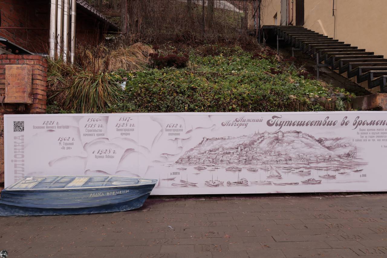 Новый арт-объект «Путешествие во времени» появился на Миллионке Новый арт-объект «Путешествие во времени» появился на Миллионке