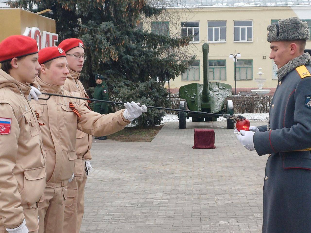 Сегодня, в День Героев Отечества, в селе Гагино появился свой Вечный огонь Сегодня, в День Героев Отечества, в селе Гагино появился свой Вечный огонь