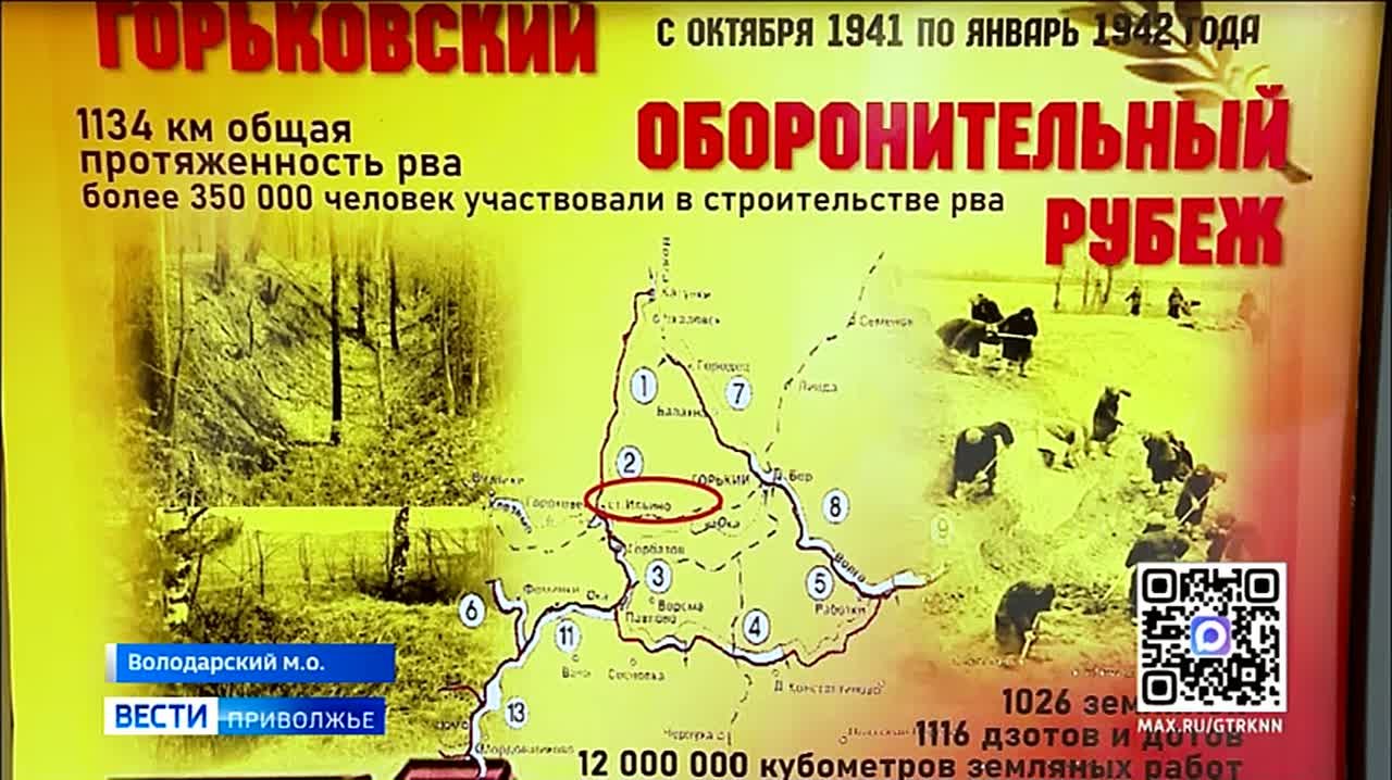 Памятный знак на участке Горьковского оборонительного рубежа торжественно открыли сегодня в Ильиногорске