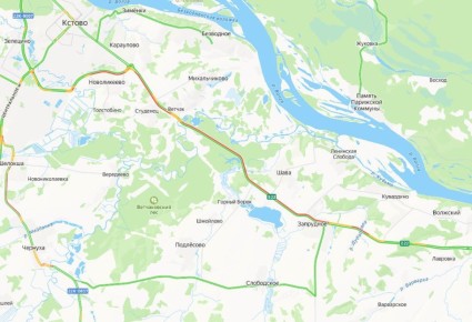 На трассе М-7 в Кстовском районе образовалась огромная пробка — затор растянулся почти на 20 км