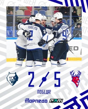 «Торпедо» одержало победу над ХК «Нефтехимик» в выездном матче