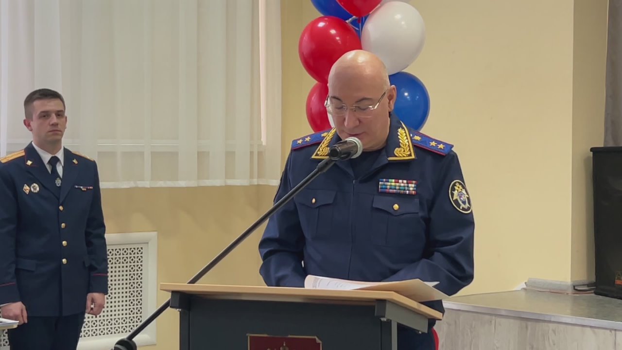 Руководитель регионального следственного управления подписал соглашение о сотрудничестве и принял участие в юбилейном патриотическом уроке