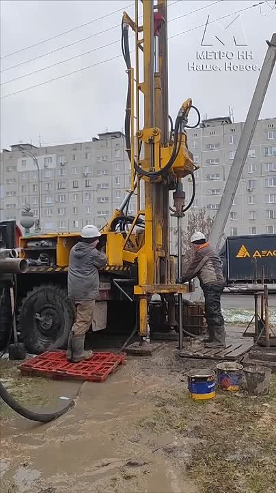 Метростроители изучают грунт на участке продления Сормовско-Мещерской линии