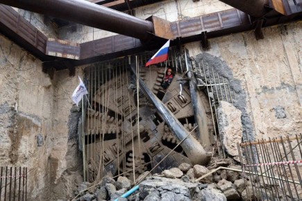 «Владимир» завершил проходку второго тоннеля до «Площади Свободы»