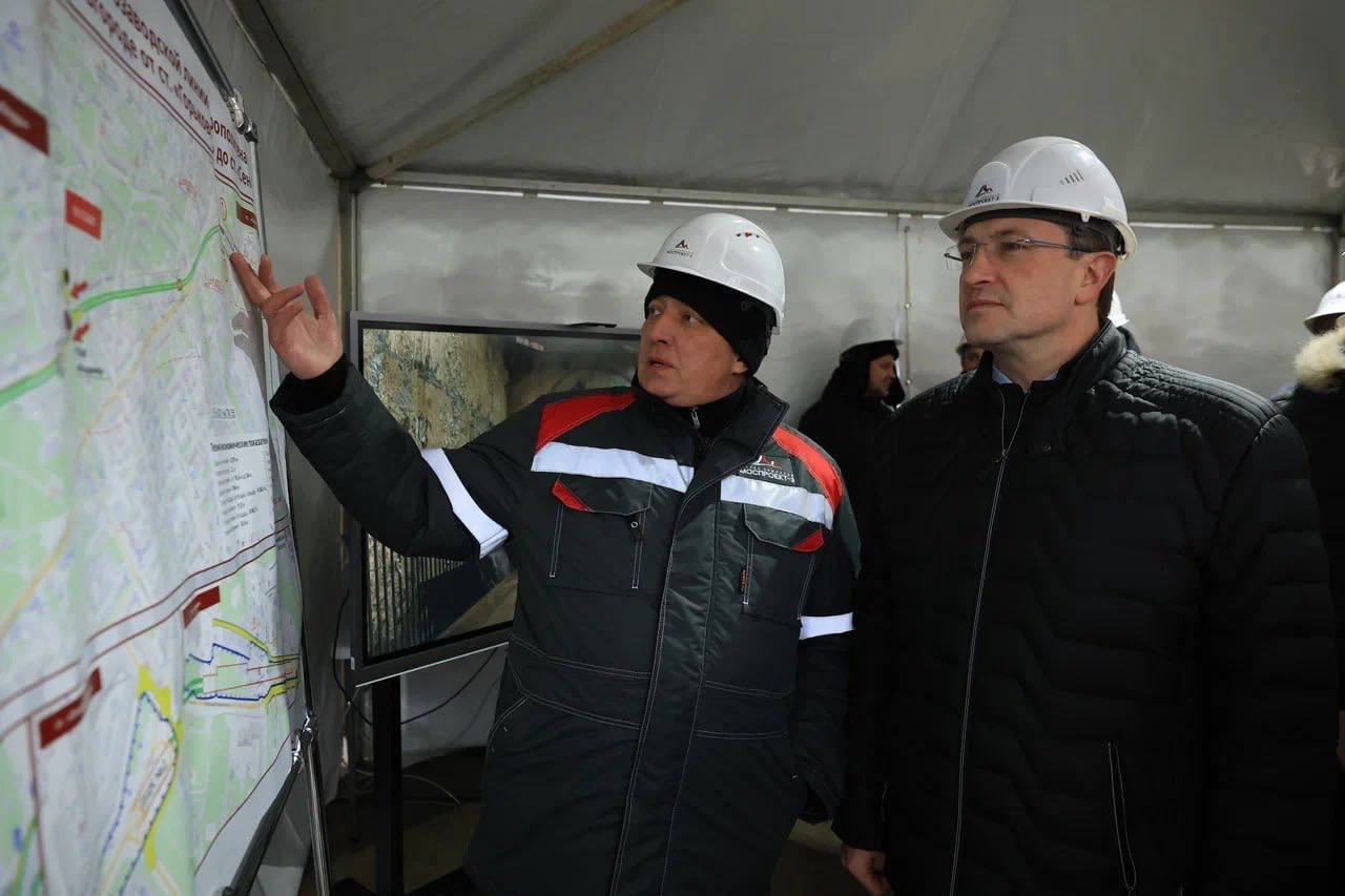 «Владимир» завершил проходку второго тоннеля до «Площади Свободы» «Владимир» завершил проходку второго тоннеля до «Площади Свободы»