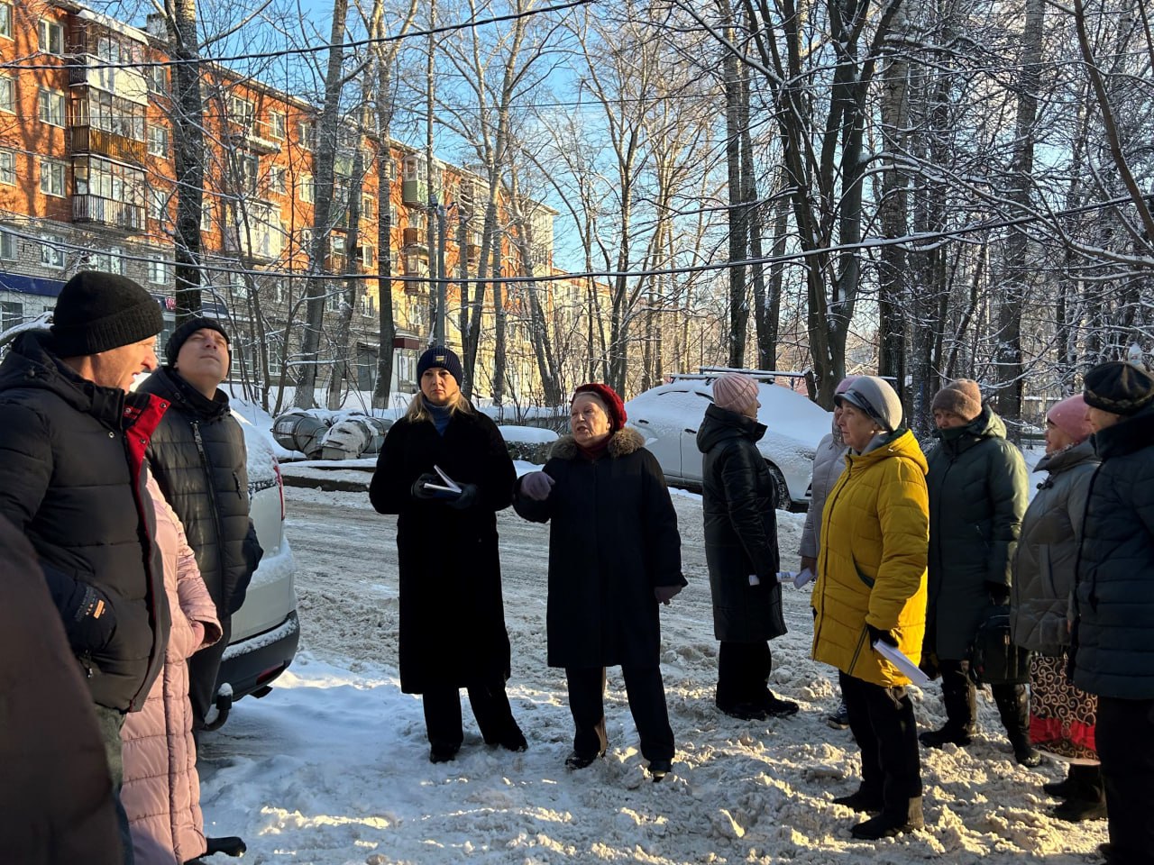 Ирина Молькова встретилась с жителями улицы Терешковой