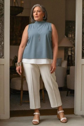 Как стильная женщина 60+ может выразить свою индивидуальность через моду