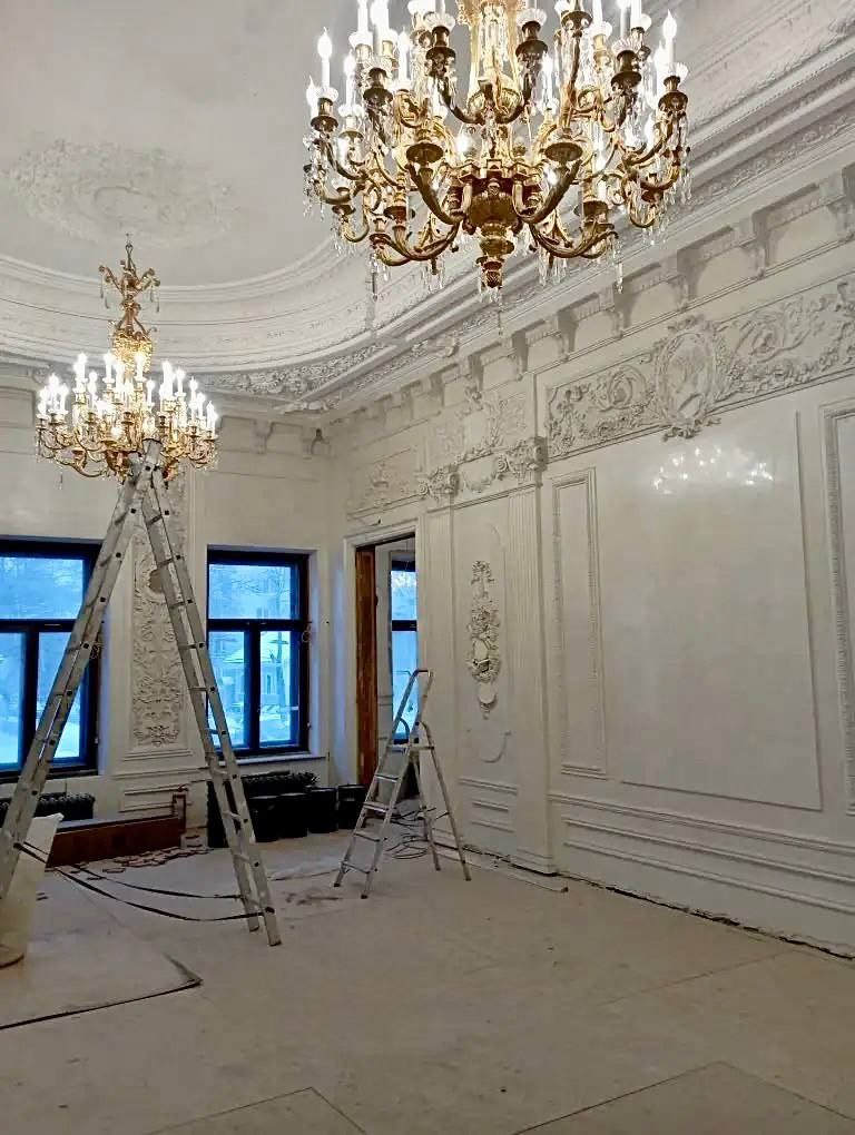 Реставрация интерьеров Литературного музея Горького близка к завершению — общая готовность оценивается в 80% Реставрация интерьеров Литературного музея Горького близка к завершению — общая готовность оценивается в 80%