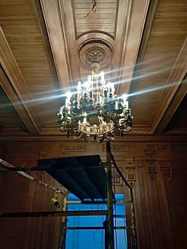 Реставрация интерьеров Литературного музея Горького близка к завершению — общая готовность оценивается в 80% Реставрация интерьеров Литературного музея Горького близка к завершению — общая готовность оценивается в 80%