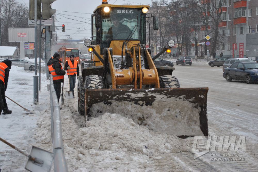 В Нижнем Новгороде из-за непогоды действует режим повышенной готовности