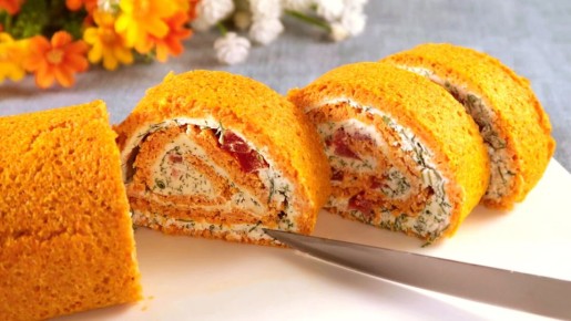 Закусочный рулет из моркови: удобное решение для праздничного стола