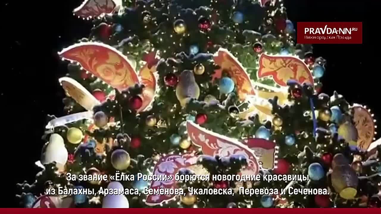 Давайте поддержим наши ёлочки — новогодние красавицы из городов Нижегородской области участвуют во всероссийском конкурсе