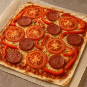 Быстрая пицца на лаваше: вкусно и бюджетно!