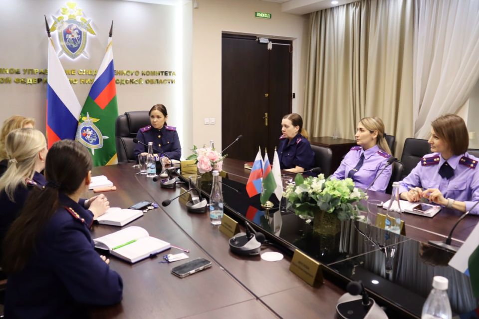 В следственном управлении СК России по Нижегородской области состоялось очередное заседание Женского совета