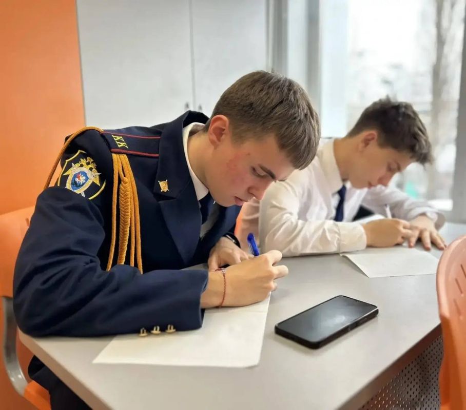 Нижегородские кадеты приняли участие в патриотической акции