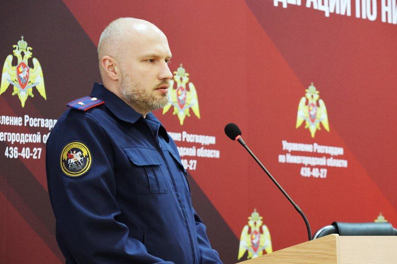 Сотрудник регионального следственного управления принял участие в едином дне правовых знаний в Управлении Росгвардии по Нижегородской области