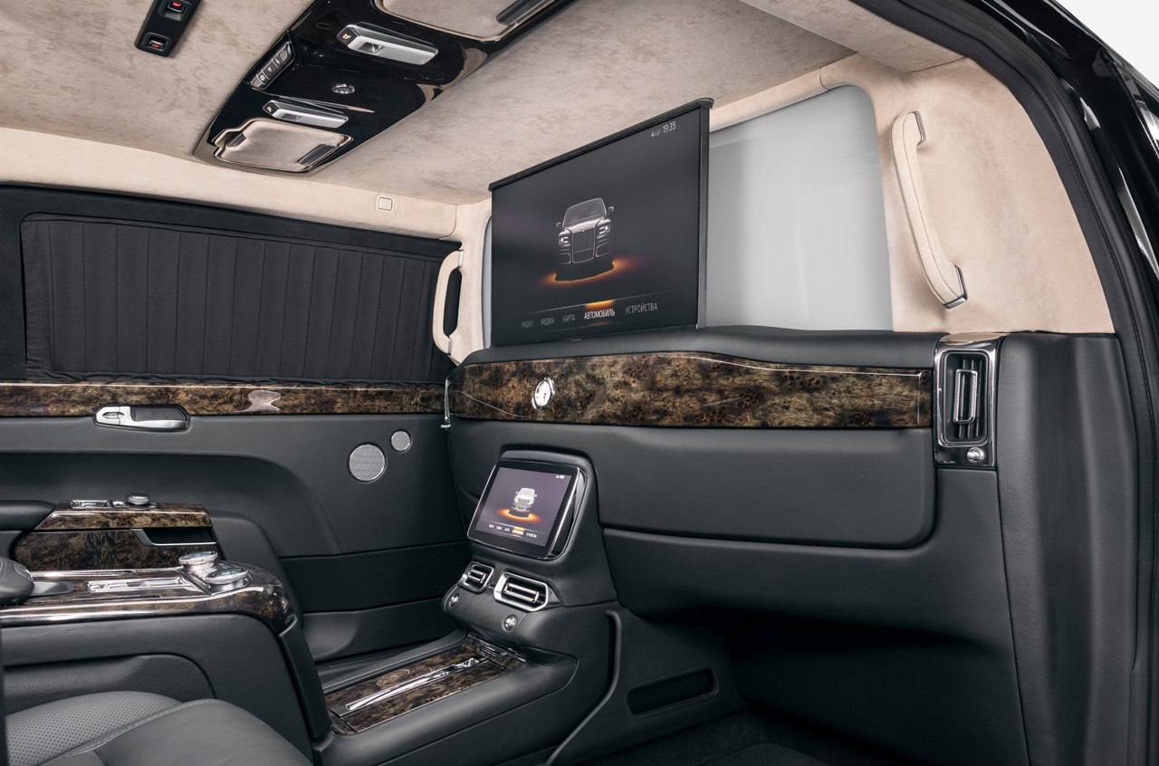 У Аурус Сенат появилась еще одна кузовная модификация — бронированный лимузин без центральной вставки, новинка создана нижегородской компанией RIDA У Аурус Сенат появилась еще одна кузовная модификация — бронированный лимузин без центральной вставки, новинка создана нижегородской компанией RIDA