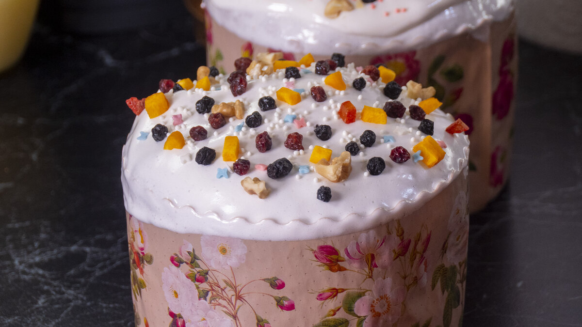 Нежный кулич на праздник: легкость и вкус в каждом укусе