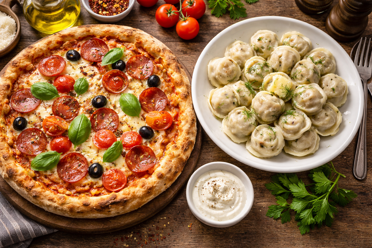 Гастрономические праздники февраля: от блинов до пиццы