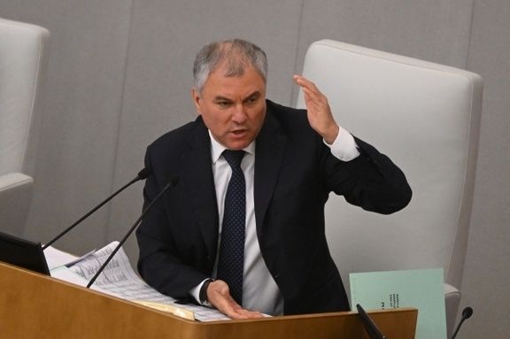 Володин призывает к активизации мер «оружия возмездия»