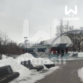 У памятника "Метеору" в Сормово прогнулся отсек корпуса из-за неубранного снега