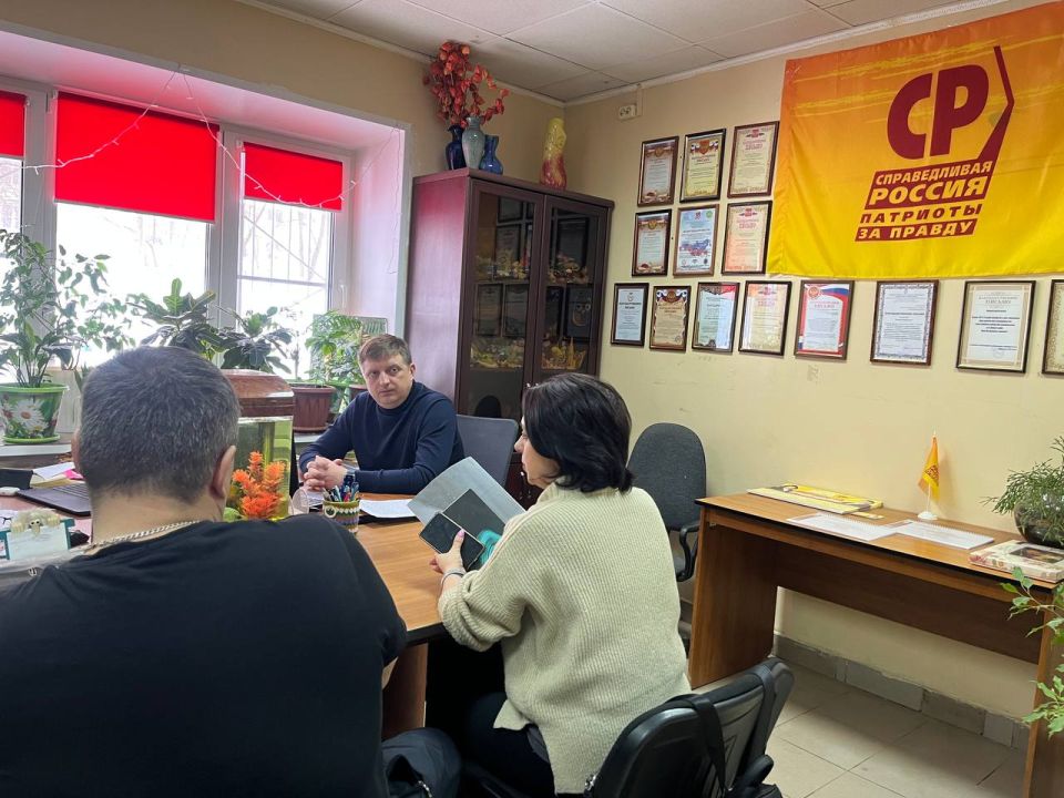 Алексей Кожухов провел очередной прием граждан