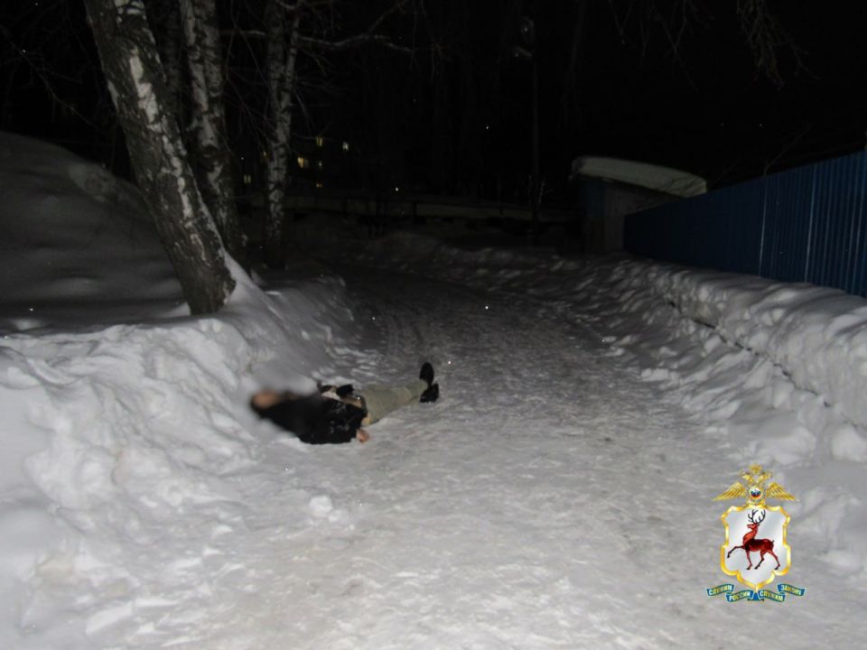 Лысковские полицейские по горячим следам задержали подозреваемого в убийстве