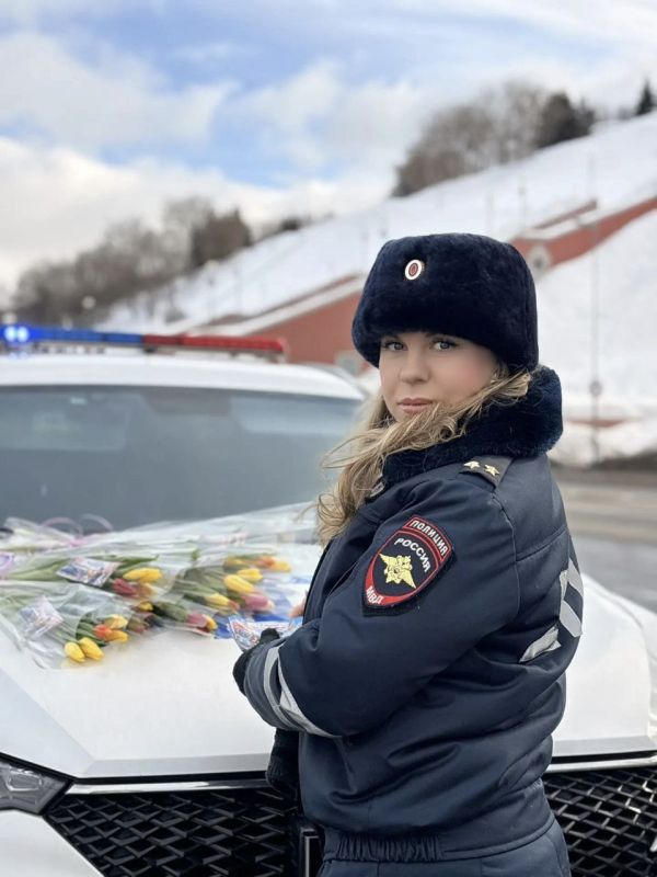 Доброго утра и весеннего настроения желает начальник отдела по пропаганде безопасности дорожного движения управления Госавтоинспекции Нижегородской области Жанна Осипова