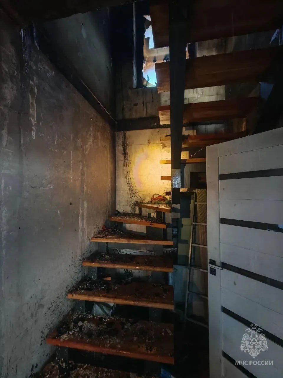 Частный дом горел в Нижегородской области Частный дом горел в Нижегородской области