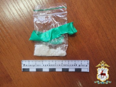 В Семенове полицейские задержали местного жителя с крупной партией «синтетики»