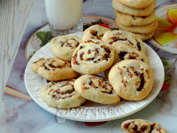 Печенье с сухофруктами, которое приятно удивит