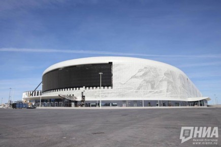 Тестовые матчи на новой ледовой арене в Нижнем Новгороде запланированы в сентябре