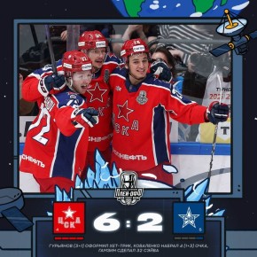 СКА второй год подряд вылетел из Кубка Гагарина в первом раунде