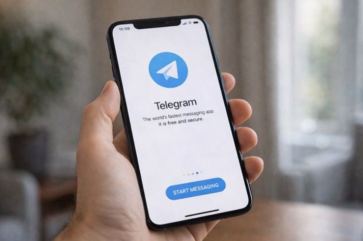 ������� ������� �� ������������� ������� � ������� ���������� Telegram