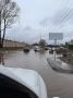 Дорогу в Подновье затопило после дождей