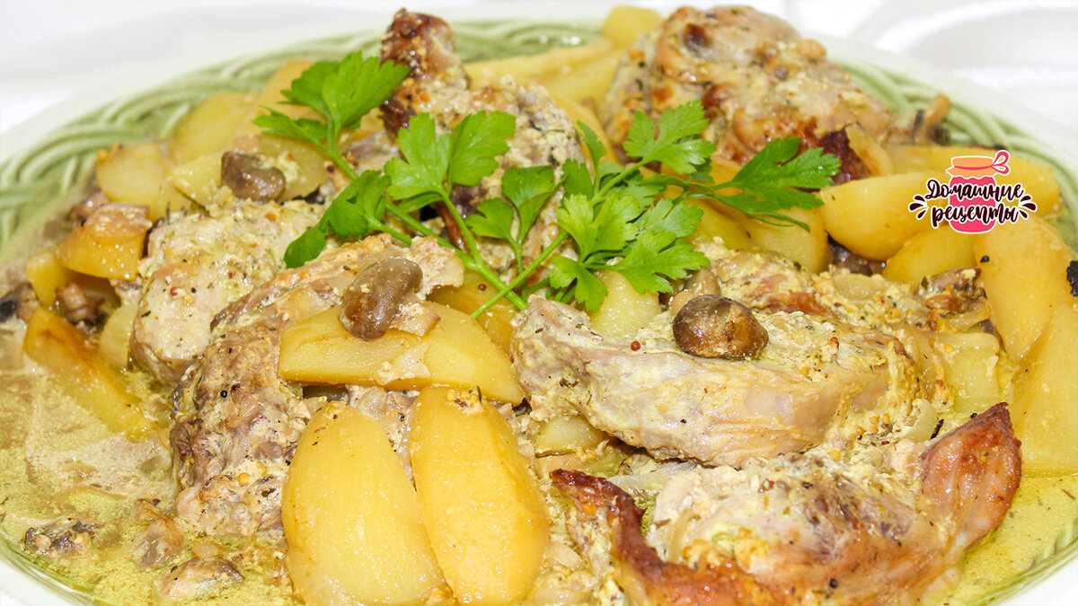 Неотразимый кролик с картошкой и грибами: секреты приготовления