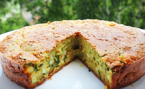 Ленивый кабачковый пирог: быстро, просто и очень вкусно