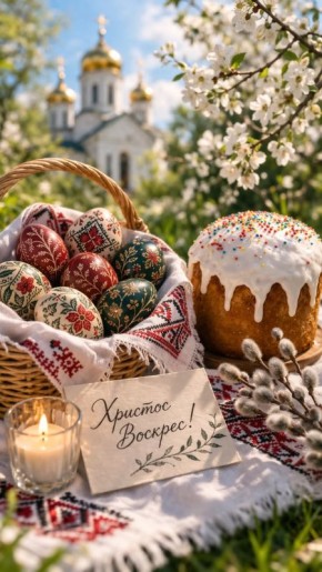 Христос воскресе! Мира, тепла и веры в душе