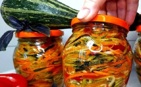 Яркие спагетти из кабачков на зиму: удивите близких оригинальным салатом