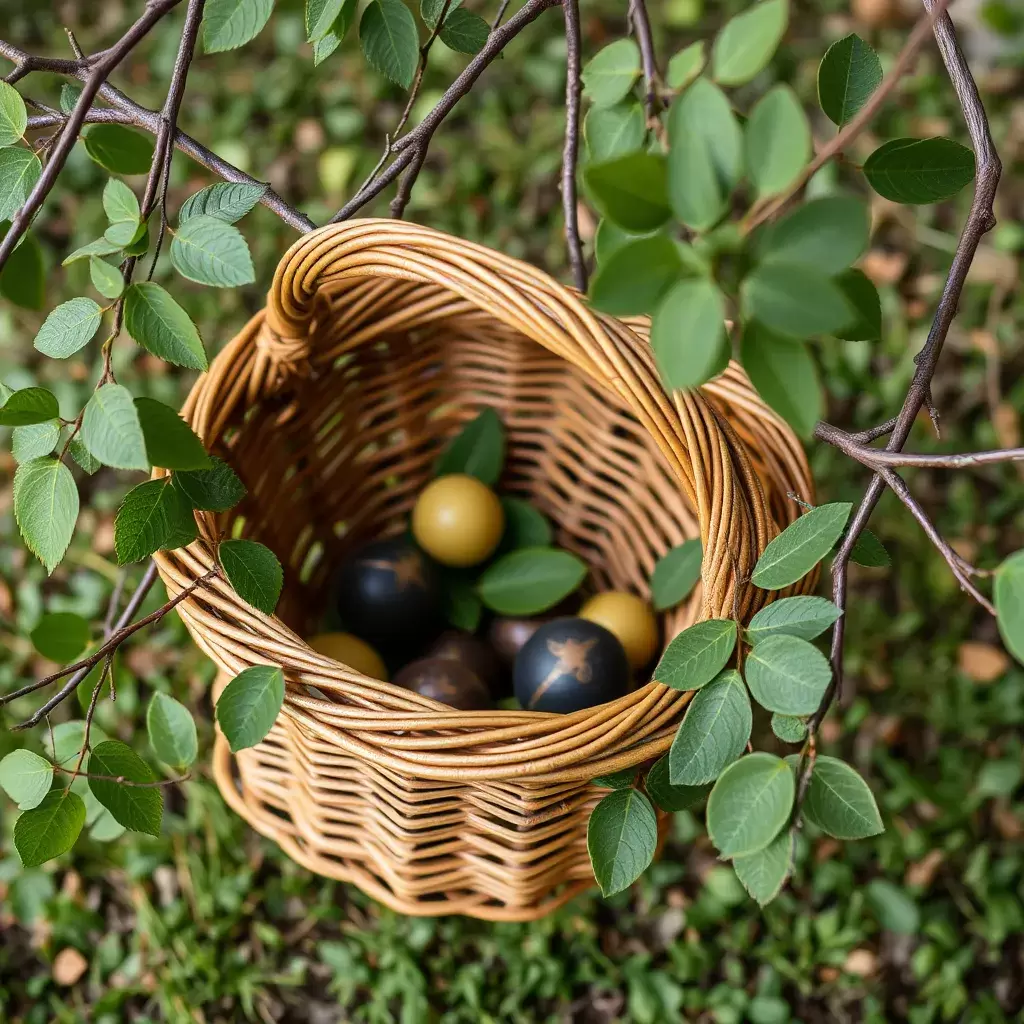 Создайте уникальную корзину из ивы за всего пару вечеров!