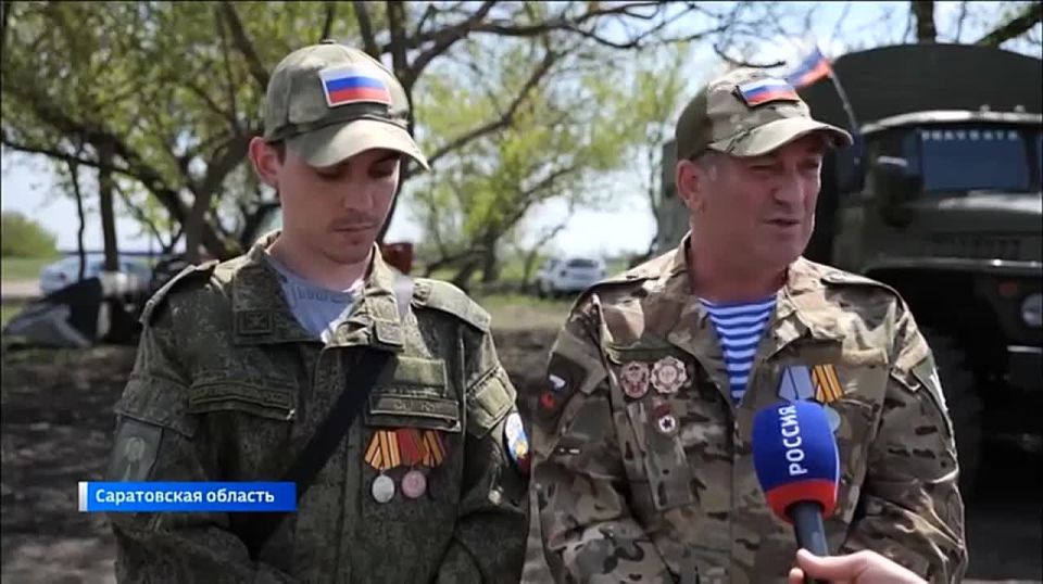 В Ртищевском районе Саратовской области открыт сквер и памятник погибшим участникам специальной военной операции