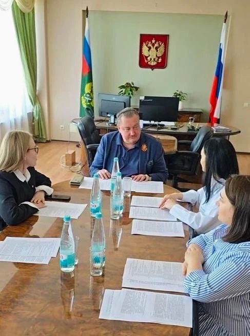 Роман Шередин провел рабочую встречу с врио руководителя ТУ Росимущества в Нижегородской области